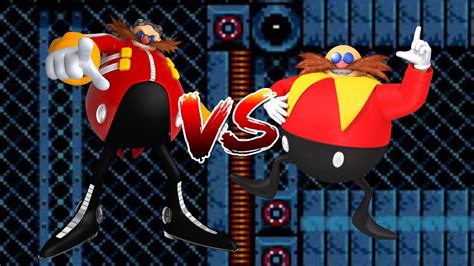 dr eggman|dr eggman vs dr robotnik.